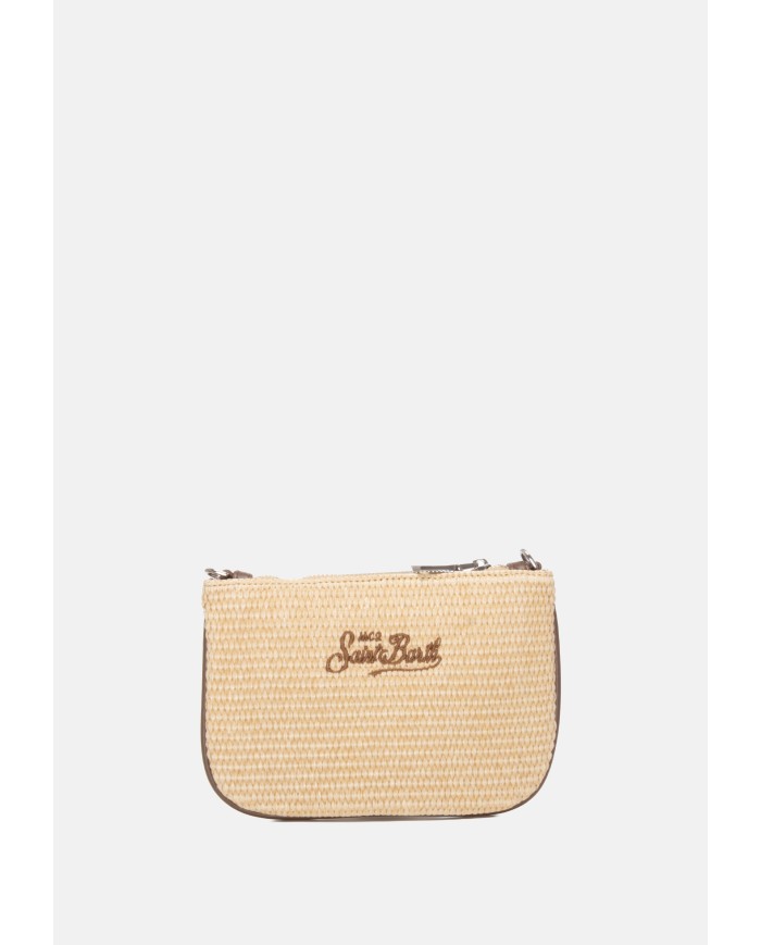 MC2 St. Barth Pochette donna mini Beige marrone