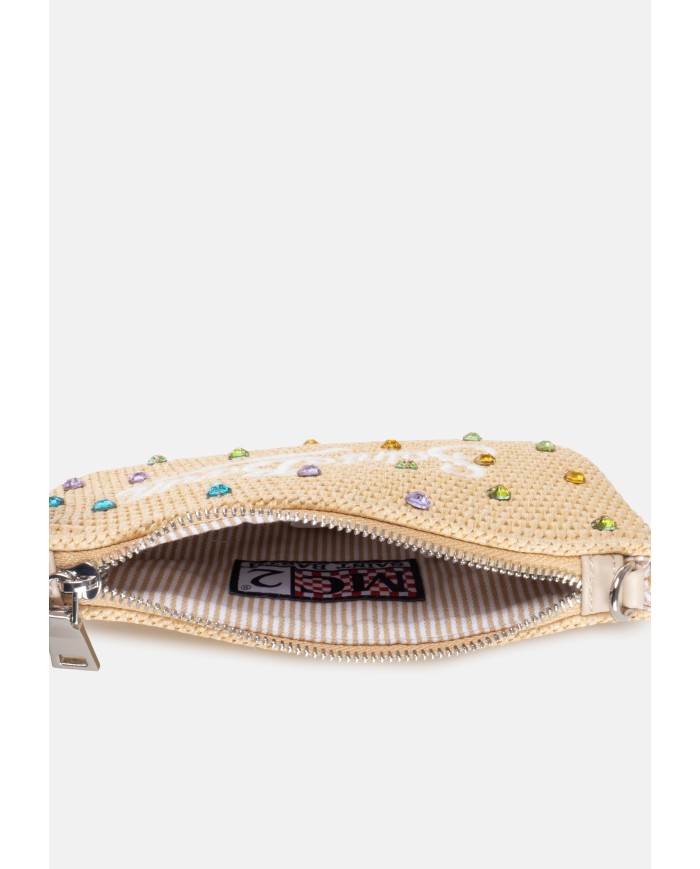 MC2 St. Barth Pochette donna mini beige