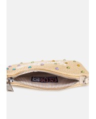 MC2 St. Barth Pochette donna mini beige