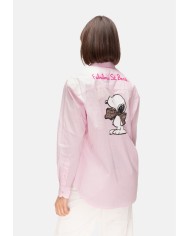 MC2 St. Barth Camicia donna Snoopy rosa