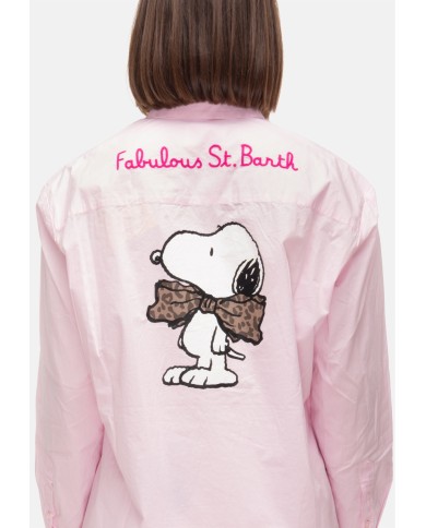MC2 St. Barth Camicia donna Snoopy rosa