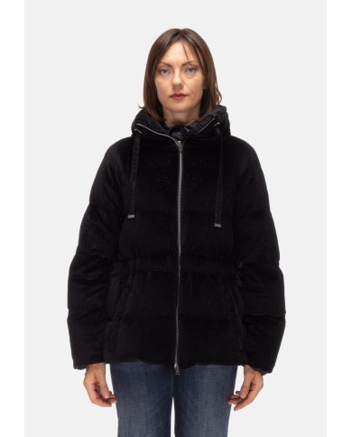 HERNO Piumino donna con cappuccio