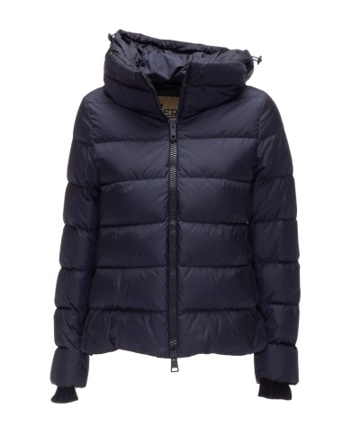 HERNO Piumino donna corto blu