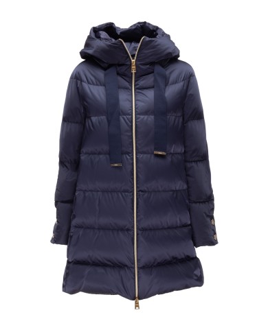 HERNO Piumino donna  nylon lucido blu