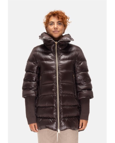 HERNO Piumino donna Cleofe marrone