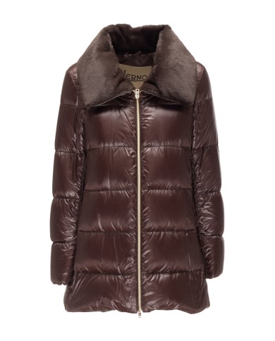 HERNO Piumino donna a-shape marrone