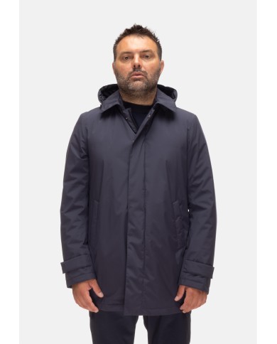 HERNO Giaccone uomo blu