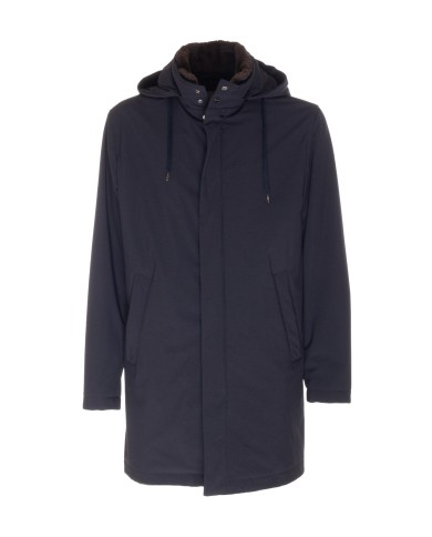 HERNO Giaccone Parka uomo blu