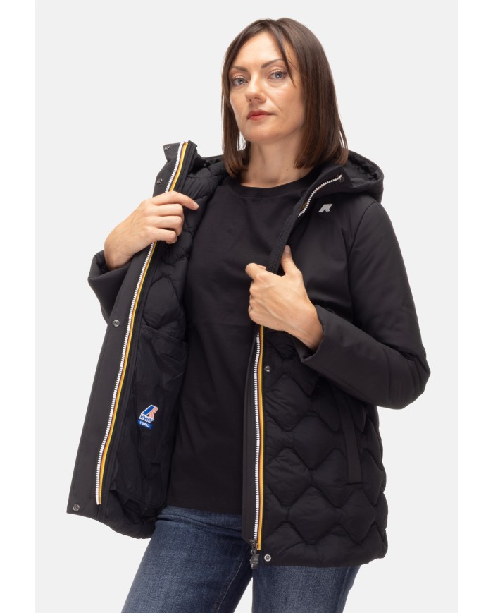 K-WAY Giubbino donna Siphane nero