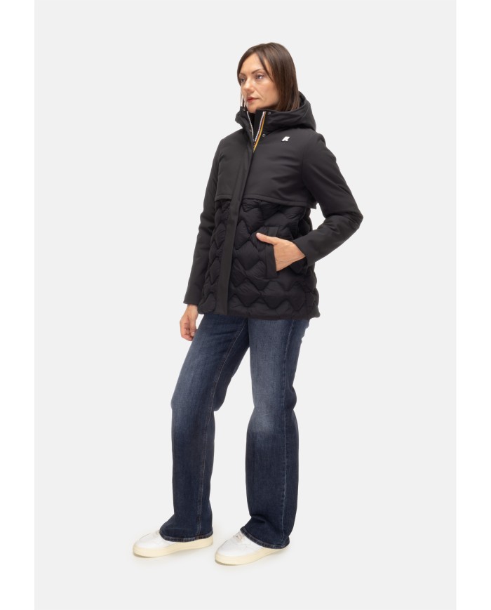K-WAY Giubbino donna Siphane nero