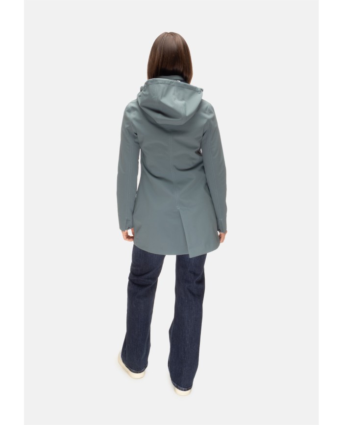 K-WAY lungo donna Mathy Bonded verde