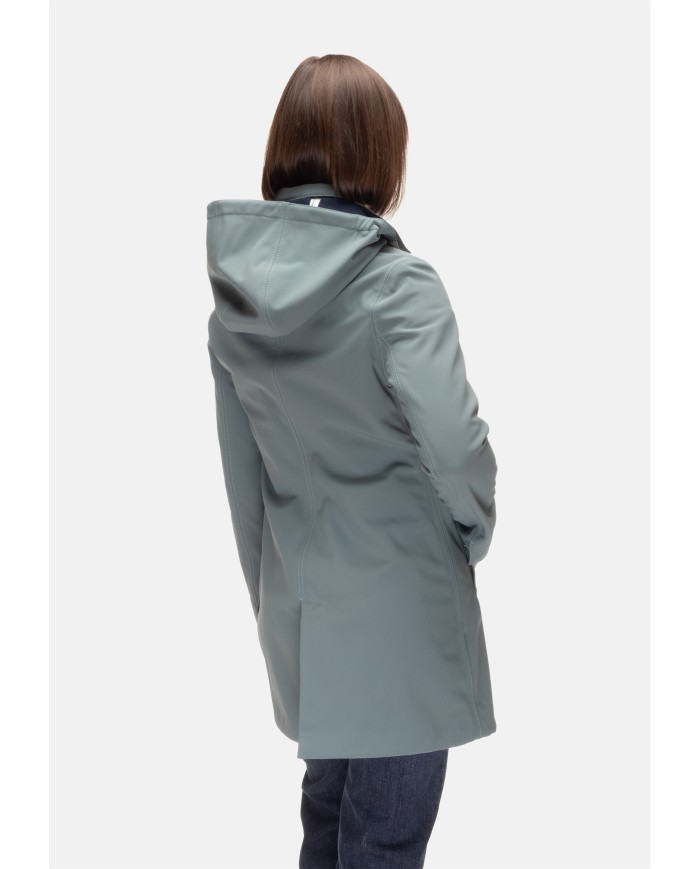 K-WAY lungo donna Mathy Bonded verde