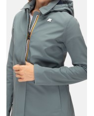 K-WAY lungo donna Mathy Bonded verde