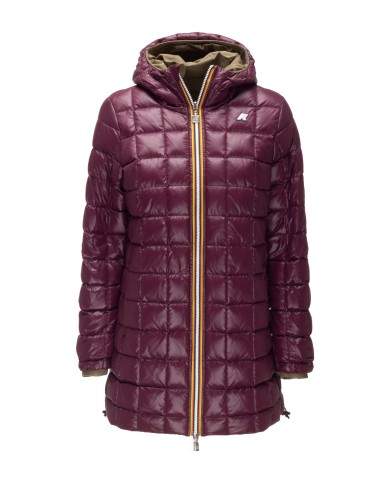 K-WAY Giubbino lungo donna Sophie Green Army