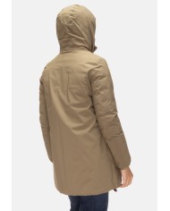 K-WAY Giubbino lungo donna Sophie Green Army