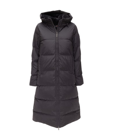 K-WAY Piumino lungo Dina Shiny nero