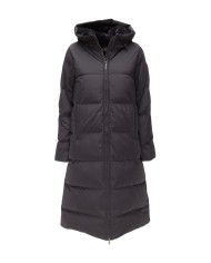 K-WAY Piumino lungo Dina Shiny nero