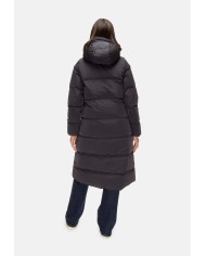 K-WAY Piumino lungo Dina Shiny nero