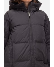 K-WAY Piumino lungo Dina Shiny nero