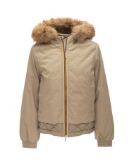K-WAY Giubbino donna Tosca Green Army