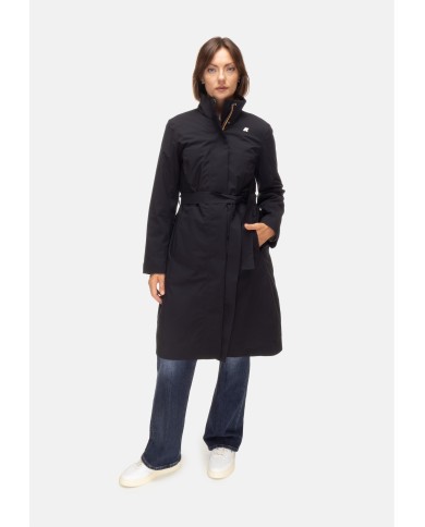 K-WAY lungo donna Miranda 3 in 1 nero
