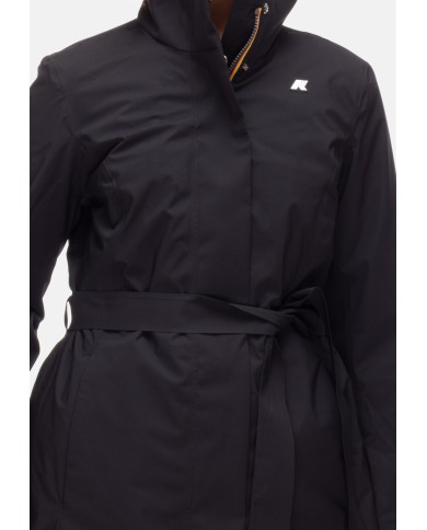 K-WAY lungo donna Miranda 3 in 1 nero