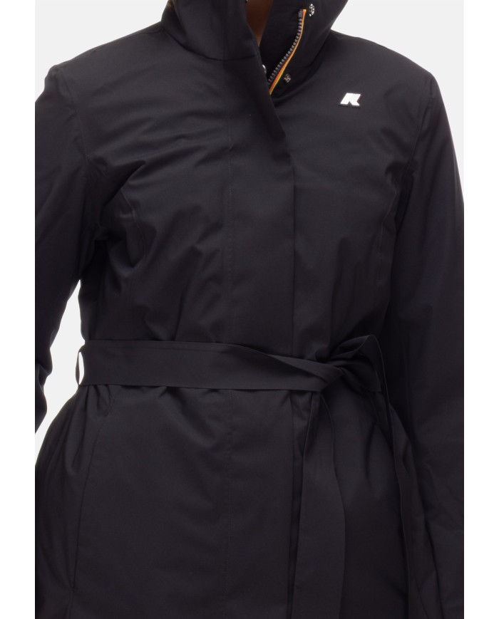 K-WAY lungo donna Miranda 3 in 1 nero