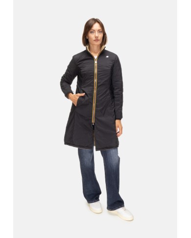 K-WAY lungo donna Miranda 3 in 1 nero