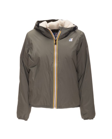 K-WAY Giubbino donna Claudette orsetto verde