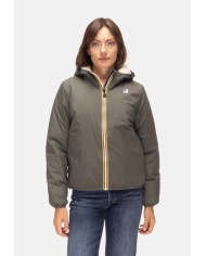 K-WAY Giubbino donna Claudette orsetto verde