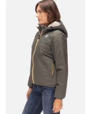 K-WAY Giubbino donna Claudette orsetto verde