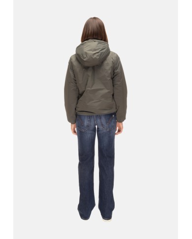 K-WAY Giubbino donna Claudette orsetto verde