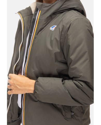 K-WAY Giubbino donna Claudette orsetto verde