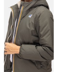 K-WAY Giubbino donna Claudette orsetto verde