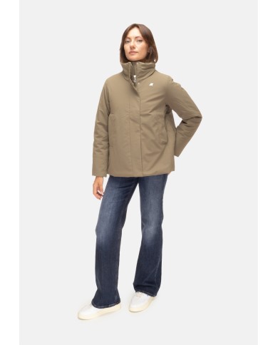 K-WAY Giubbino donna Marlette Green Army
