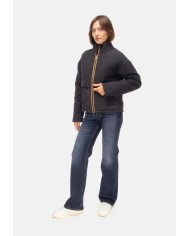 K-WAY Giubbino donna Mandie wood nylon nero