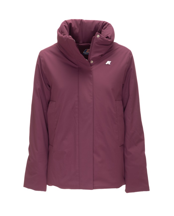 K-WAY Giubbino donna Marlette bordeaux