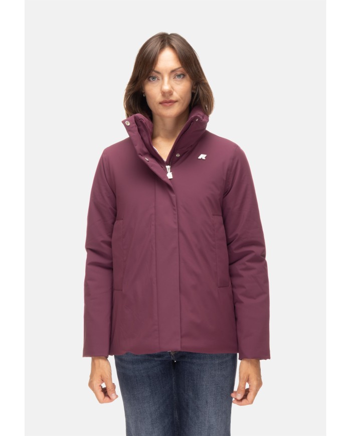 K-WAY Giubbino donna Marlette bordeaux