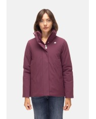 K-WAY Giubbino donna Marlette bordeaux