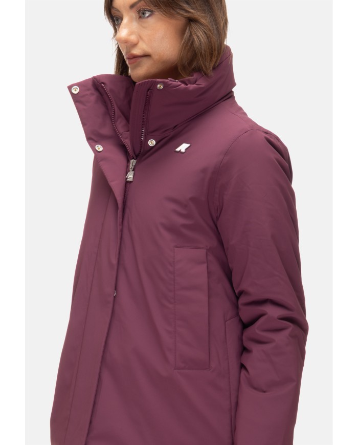 K-WAY Giubbino donna Marlette bordeaux