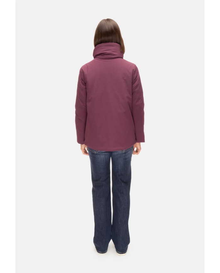 K-WAY Giubbino donna Marlette bordeaux