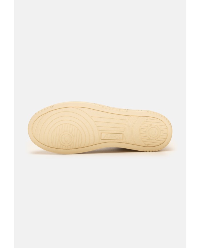 AUTRY Sneaker uomo Medalist bianca gialla