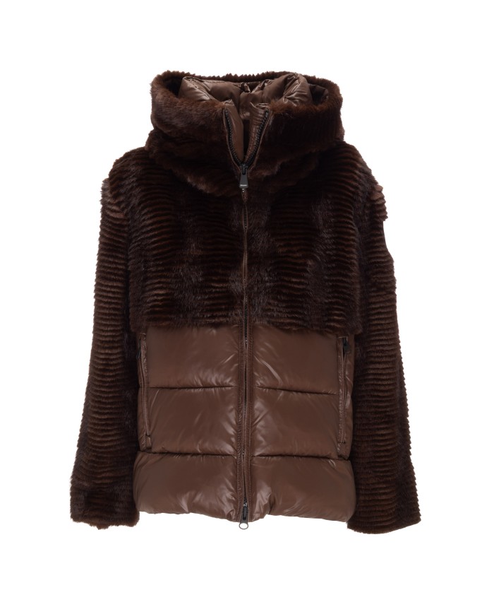 BLAUER Piumino donna Fanevil Marrone