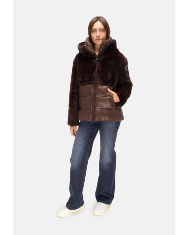 BLAUER Piumino donna Fanevil Marrone
