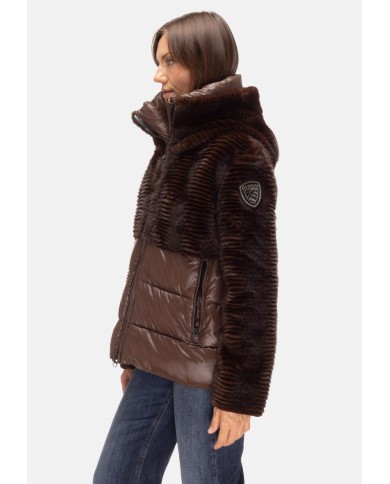 BLAUER Piumino donna Fanevil Marrone
