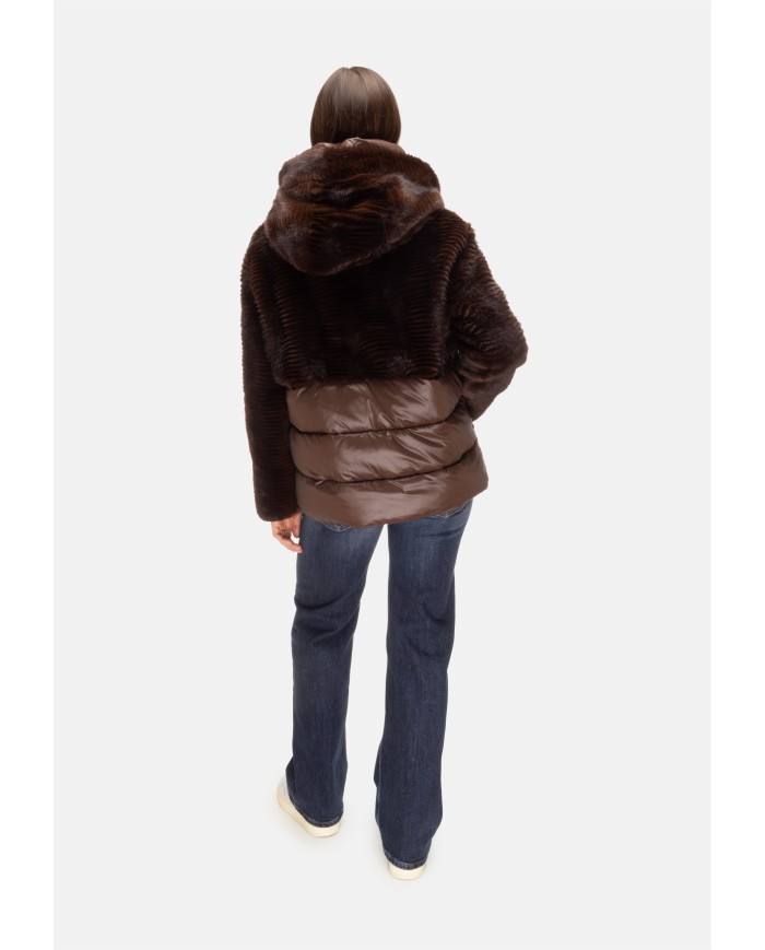 BLAUER Piumino donna Fanevil Marrone