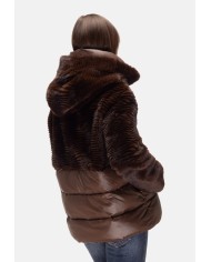 BLAUER Piumino donna Fanevil Marrone
