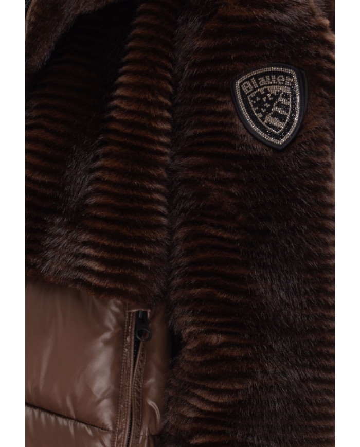 BLAUER Piumino donna Fanevil Marrone