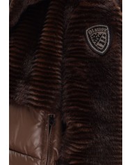 BLAUER Piumino donna Fanevil Marrone