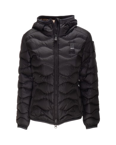 BLAUER Piumino onde donna Camelia nero